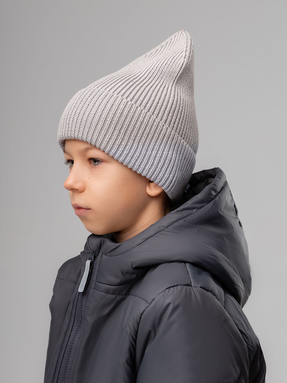 Шапка - тыковка вязаная - фото 3