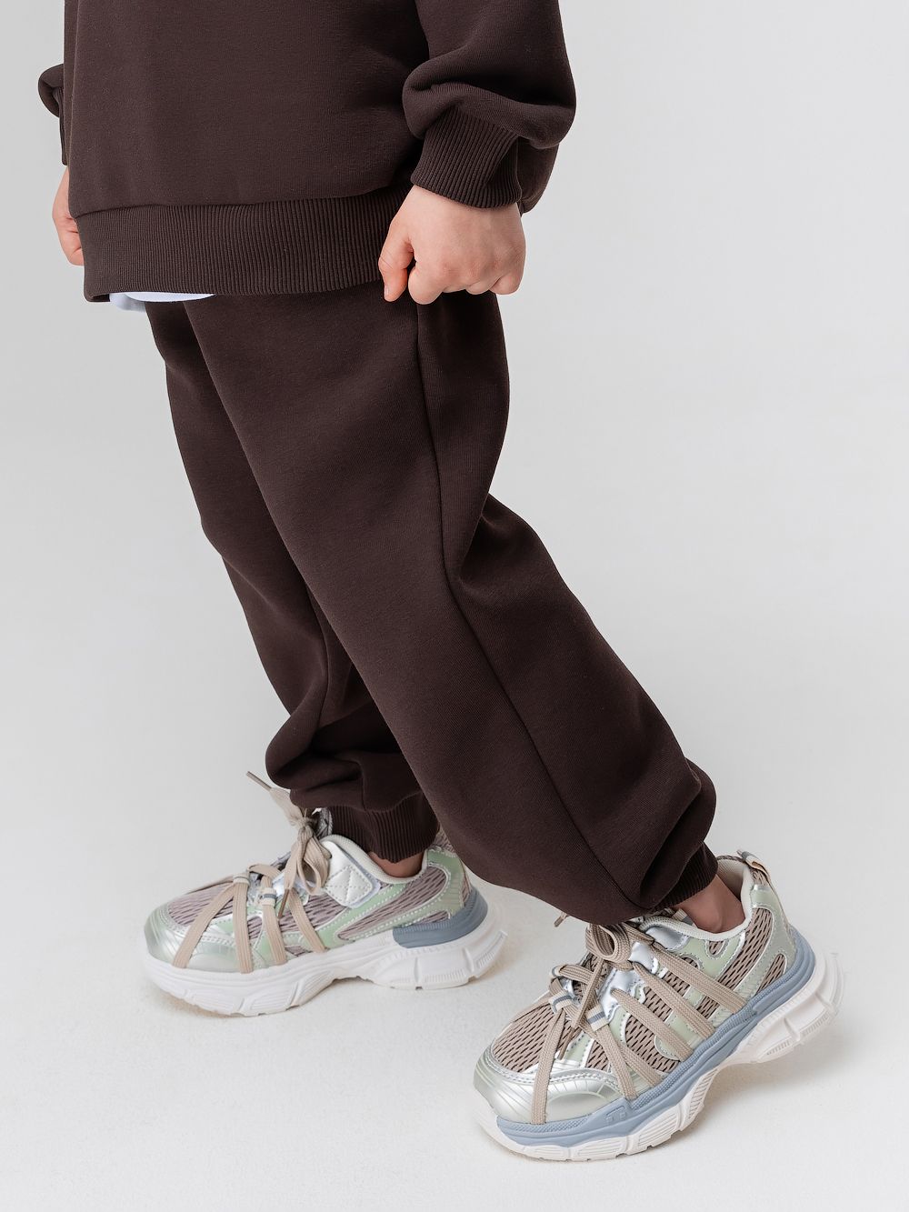 Костюм на полузамке с начёсом - фото 12