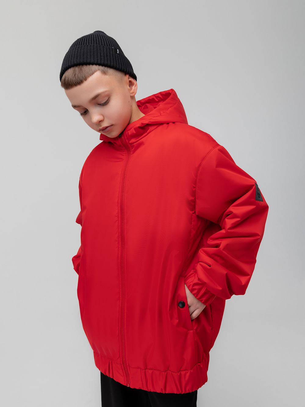 Бомбер с капюшоном - фото 6