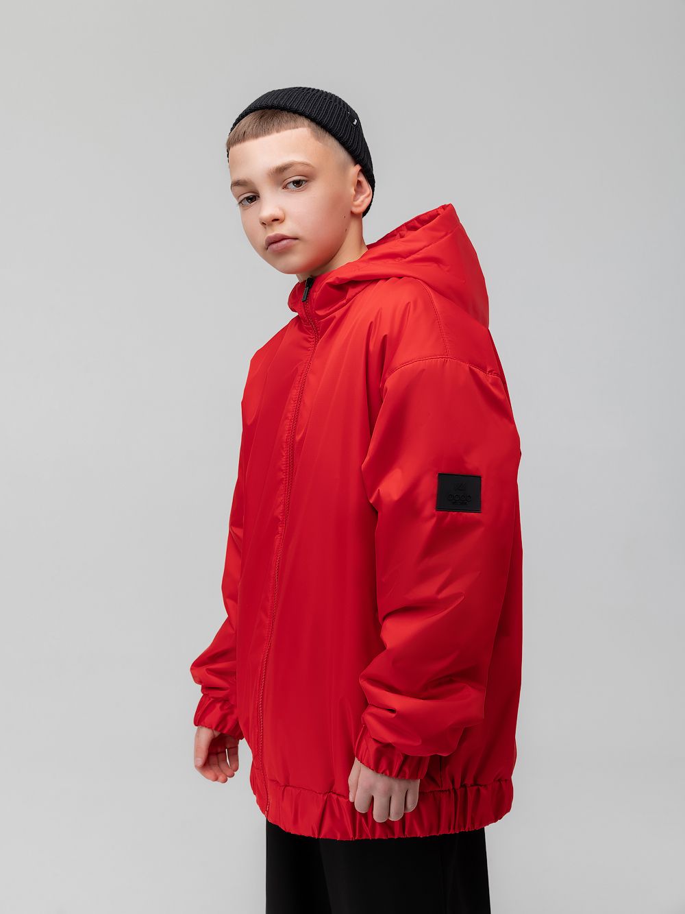 Бомбер с капюшоном - фото 9