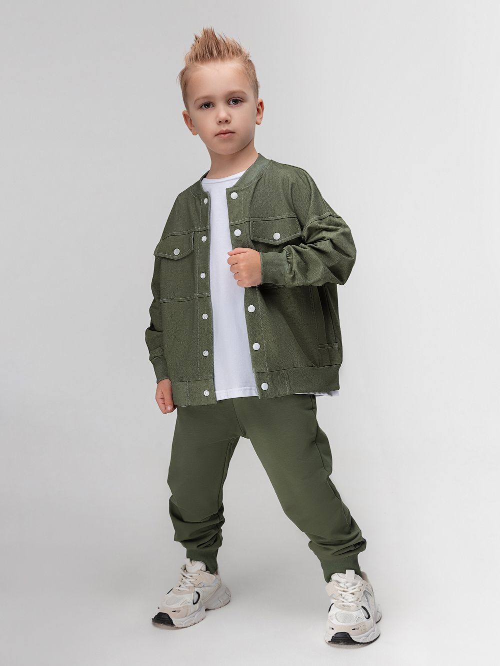 Брюки с манжетами внизу - фото 2