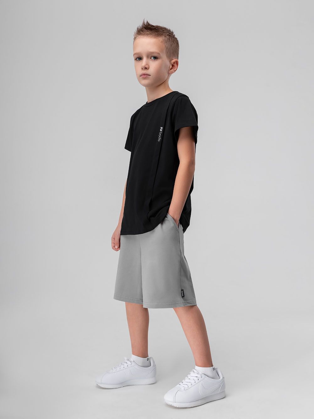 Шорты свободные с карманами - фото 4