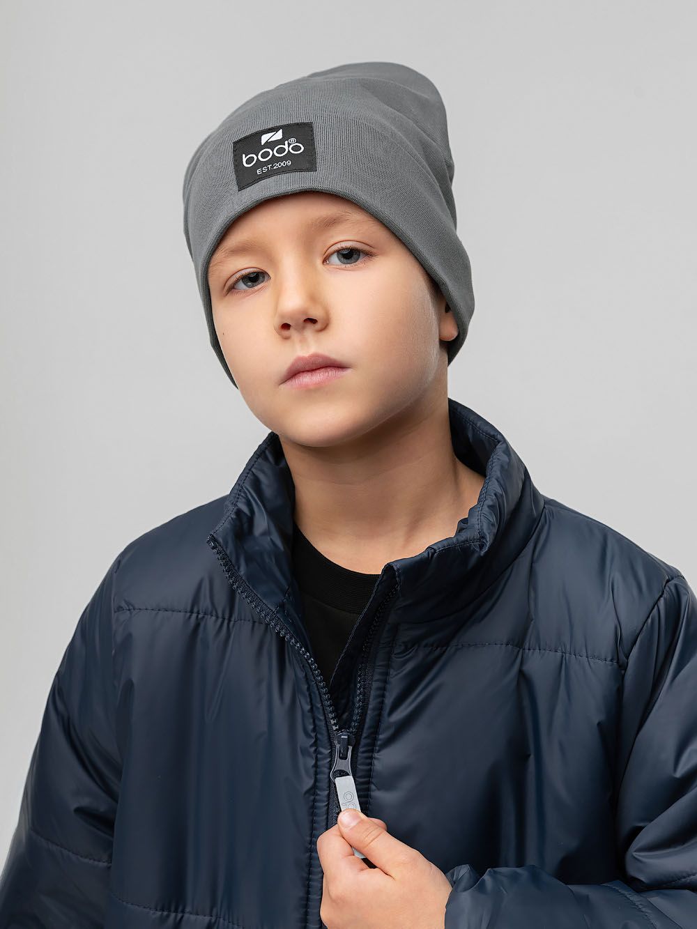 Шапка с отворотом - фото 1