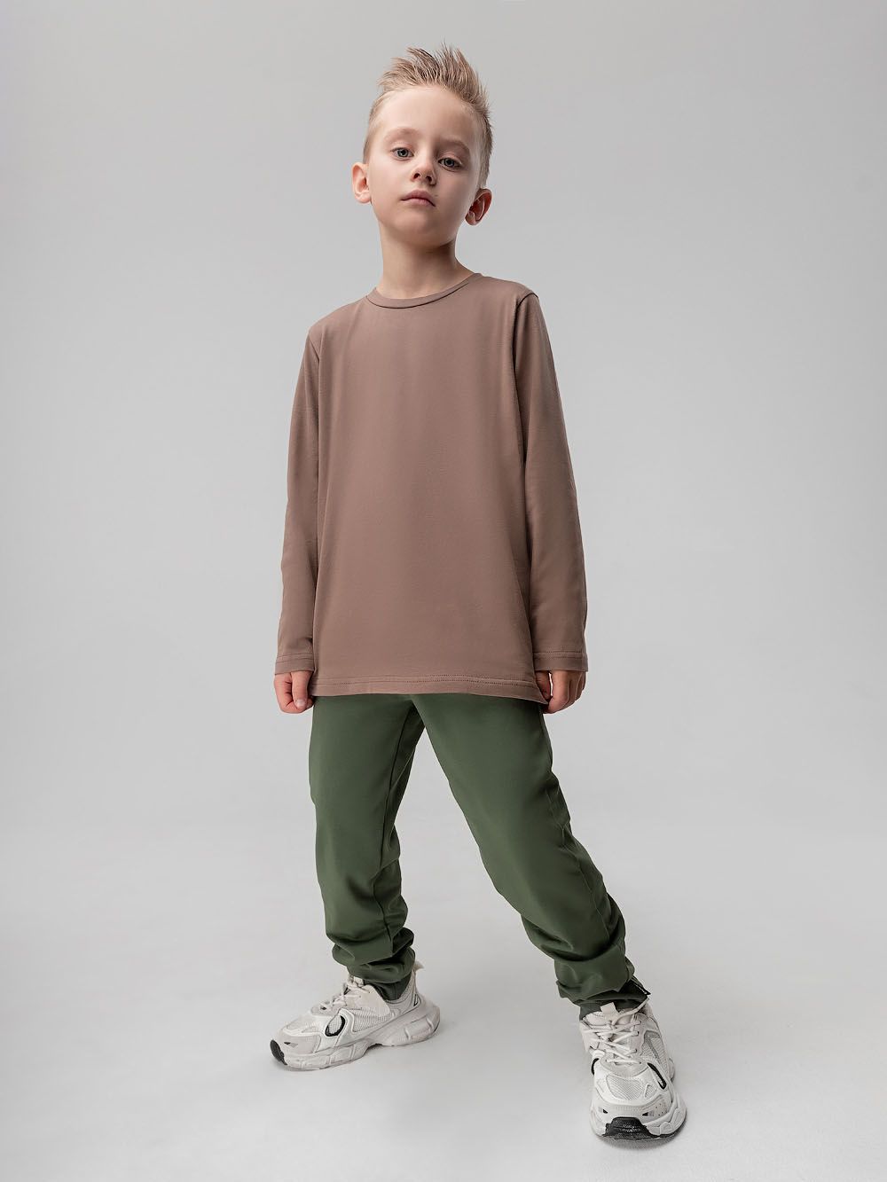 Брюки однотонные - фото 3