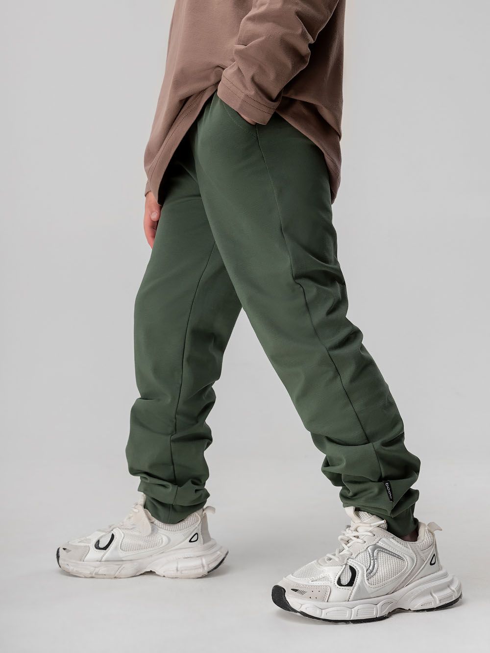 Брюки однотонные - фото 5