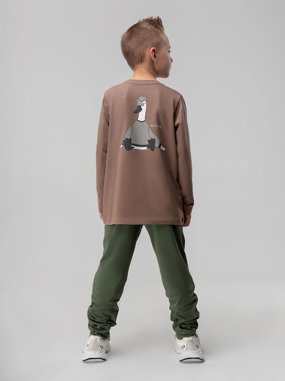 Брюки однотонные - фото 8