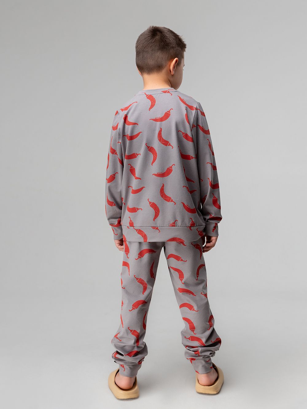 Костюм тонкий с набивкой - фото 4