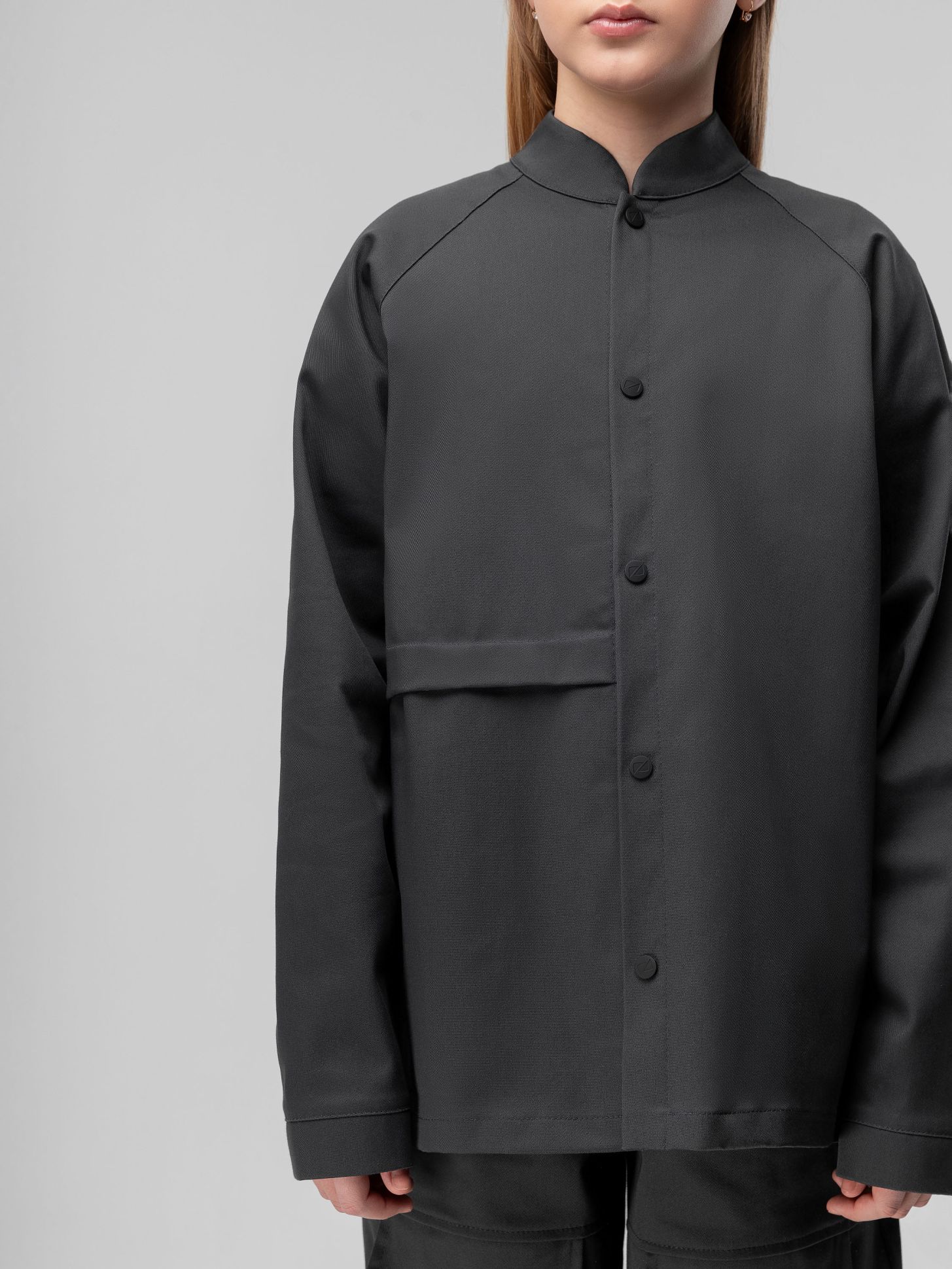 Костюм из ткани саржевого переплетения - фото 7