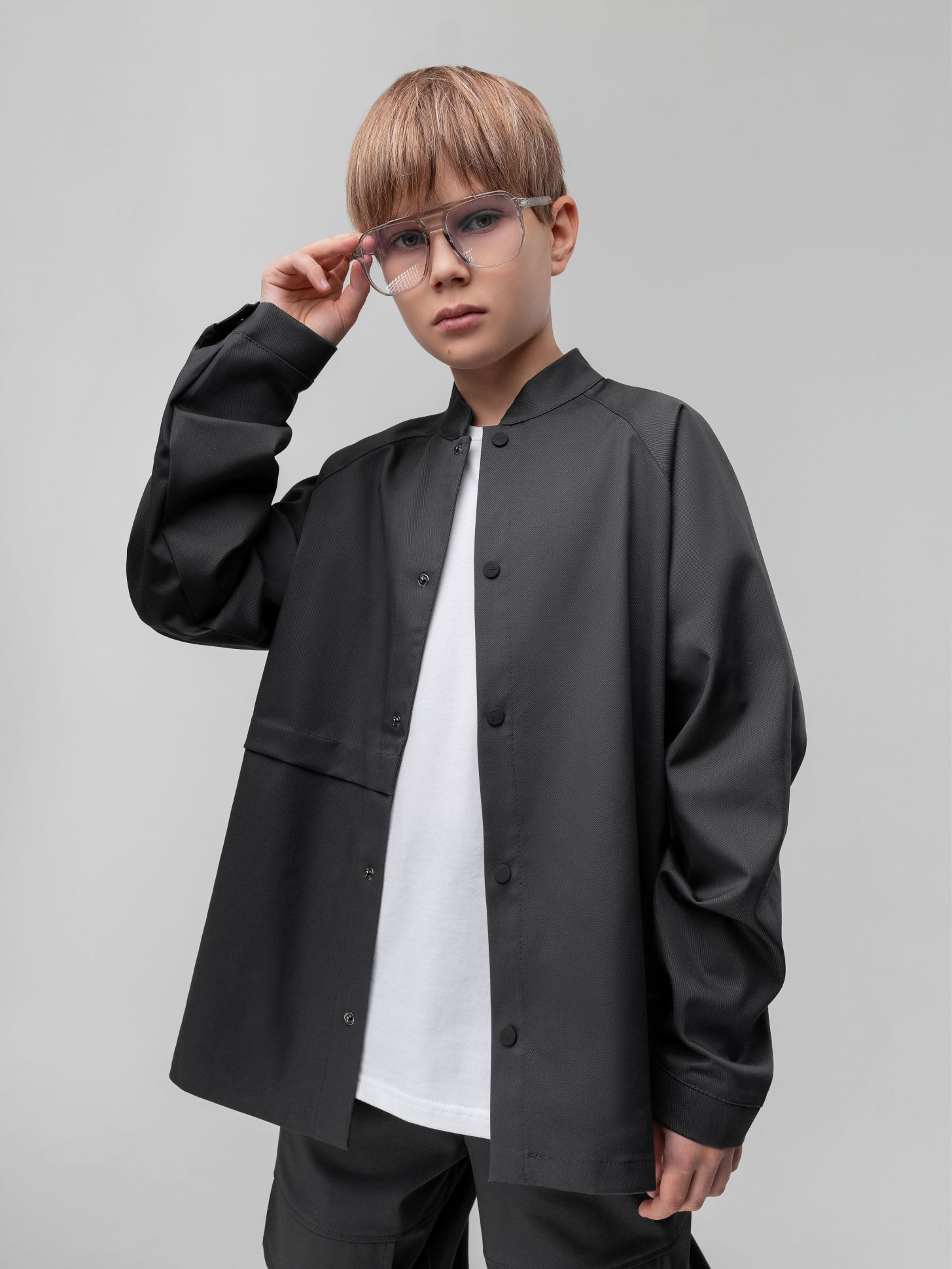 Костюм из ткани саржевого переплетения - фото 4