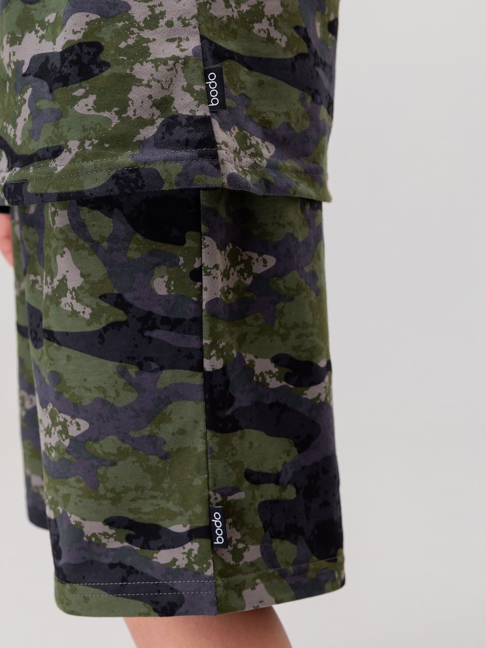 Костюм свободный с шортами - фото 7