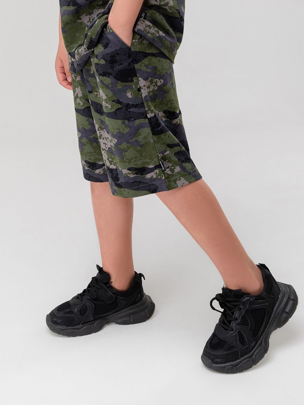 Костюм свободный с шортами - фото 8