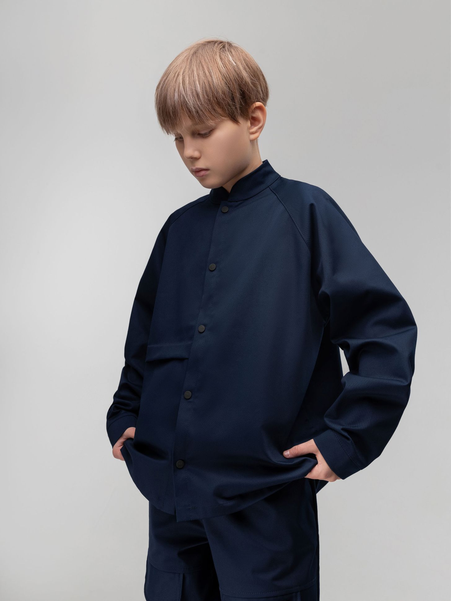 Костюм из ткани саржевого переплетения - фото 2