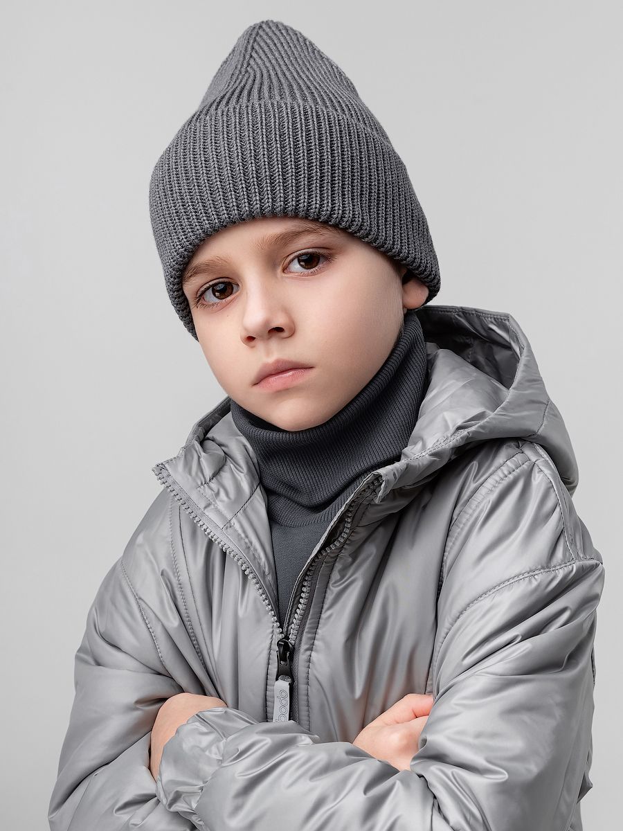 Шапка - тыковка вязаная - фото 2