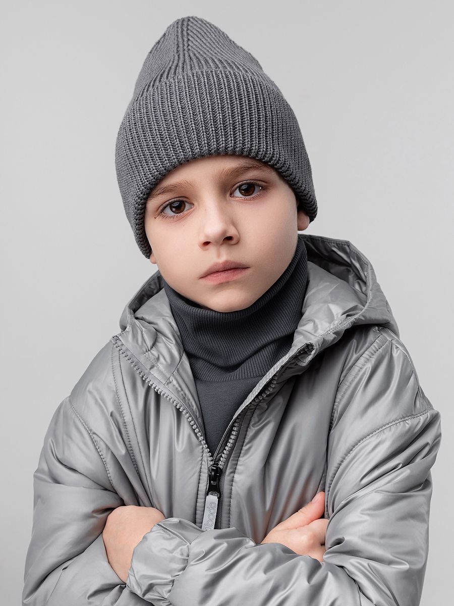 Шапка - тыковка вязаная - фото 3