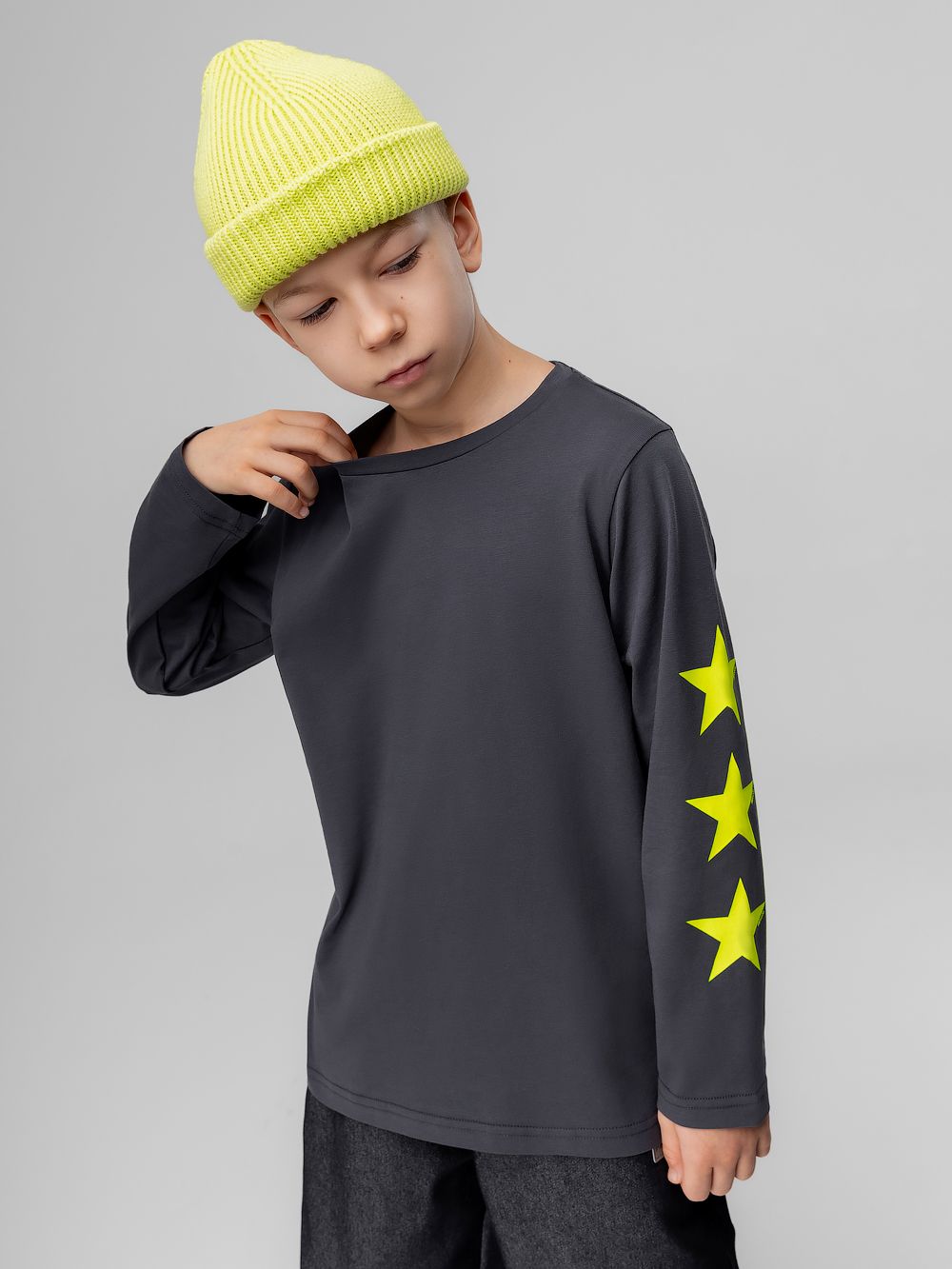 Лонгслив с принтом 