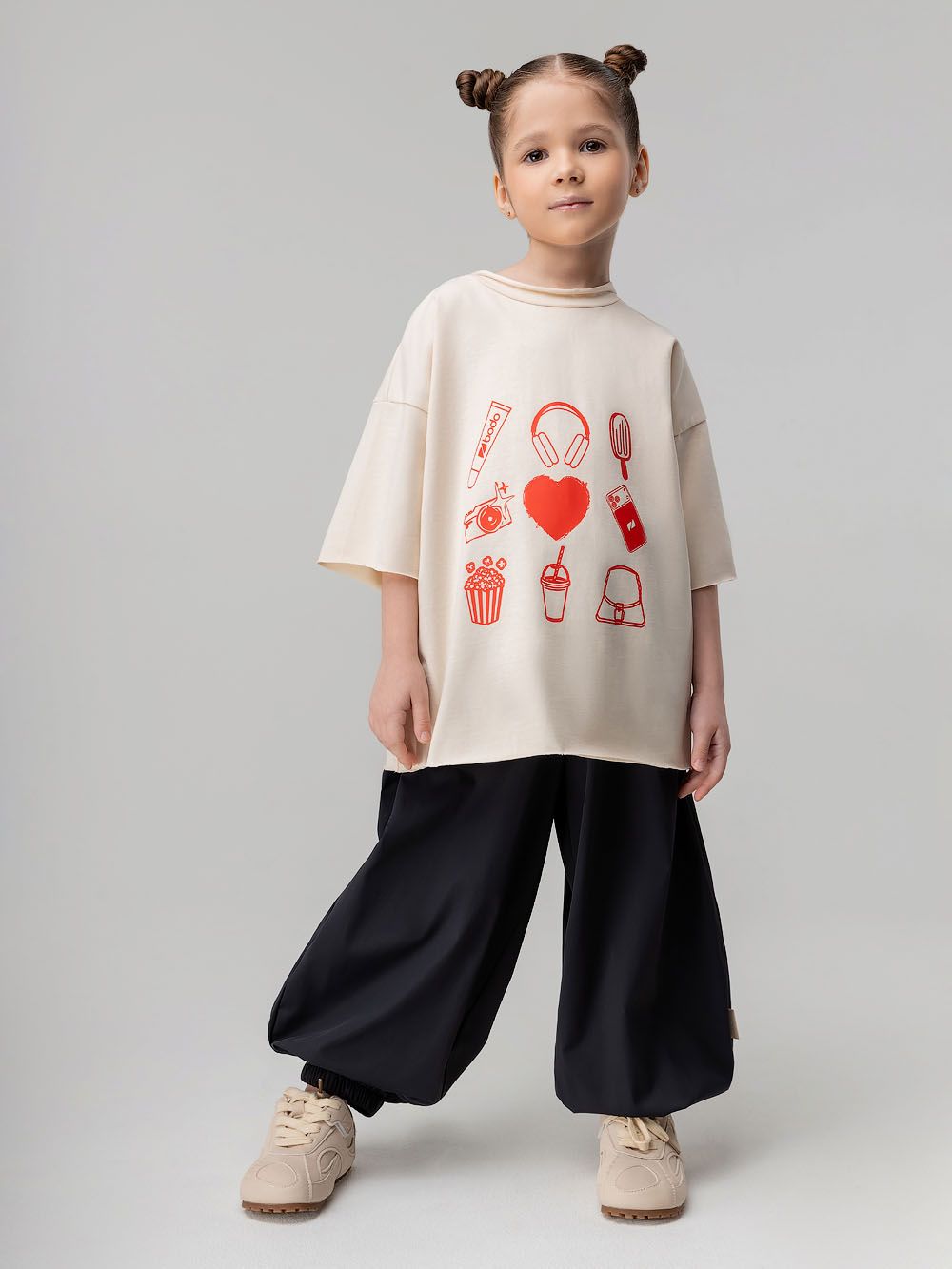 Футболка с принтом 