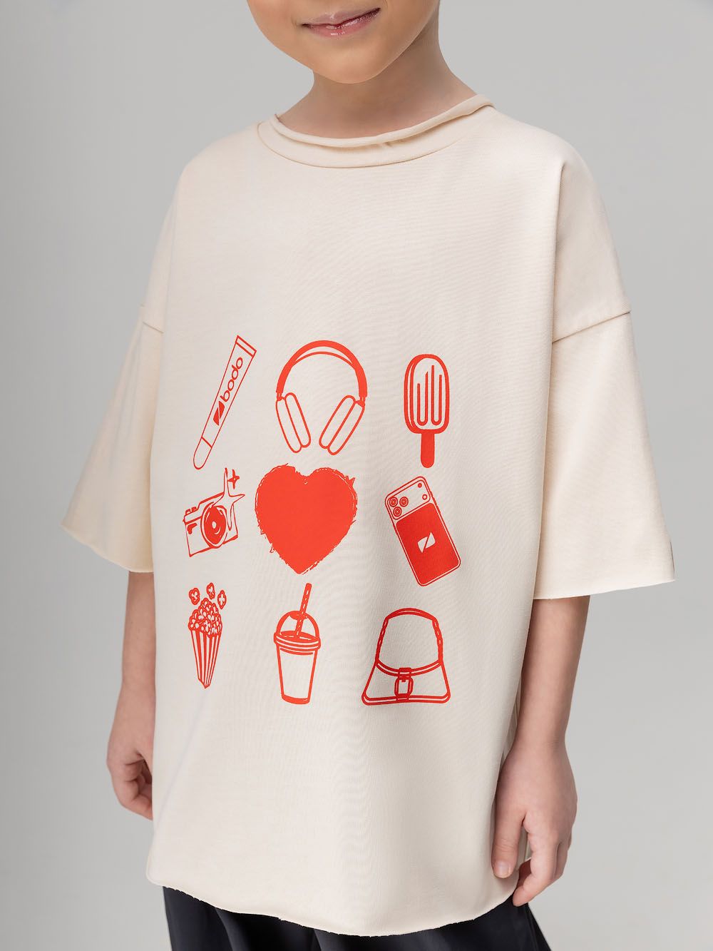 Футболка с принтом 