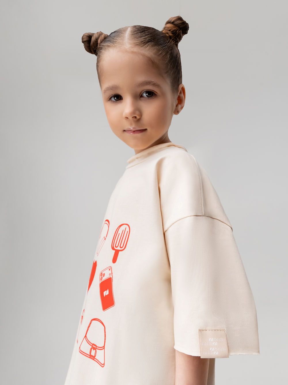 Футболка с принтом 