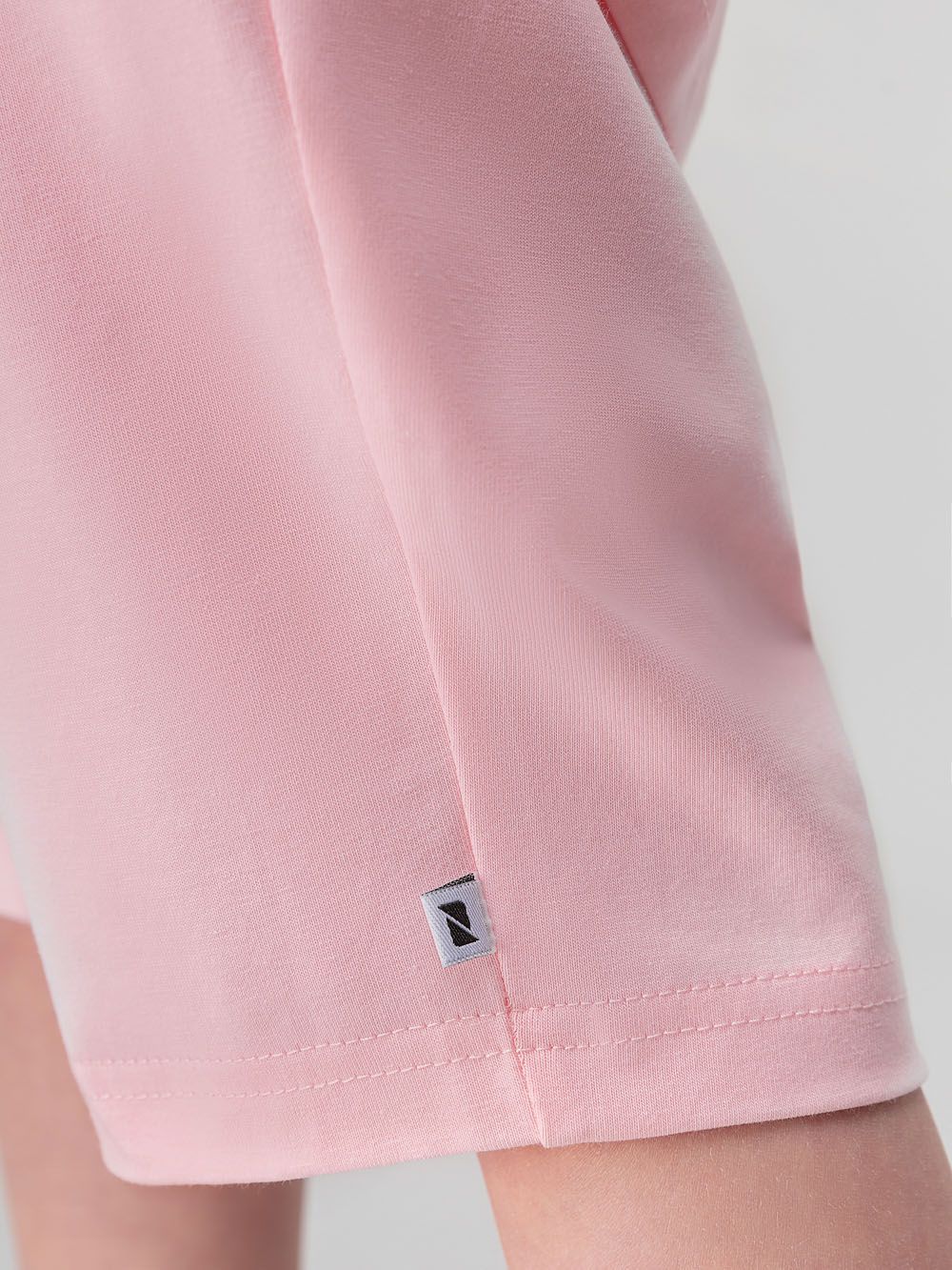 Костюм однотонный с шортами - фото 5