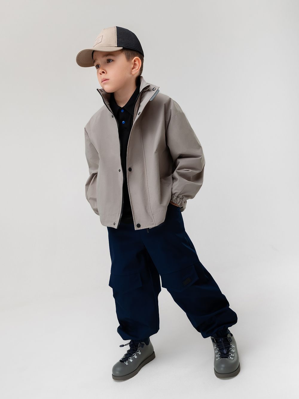 Ветровка с воротником стойкой - фото 2