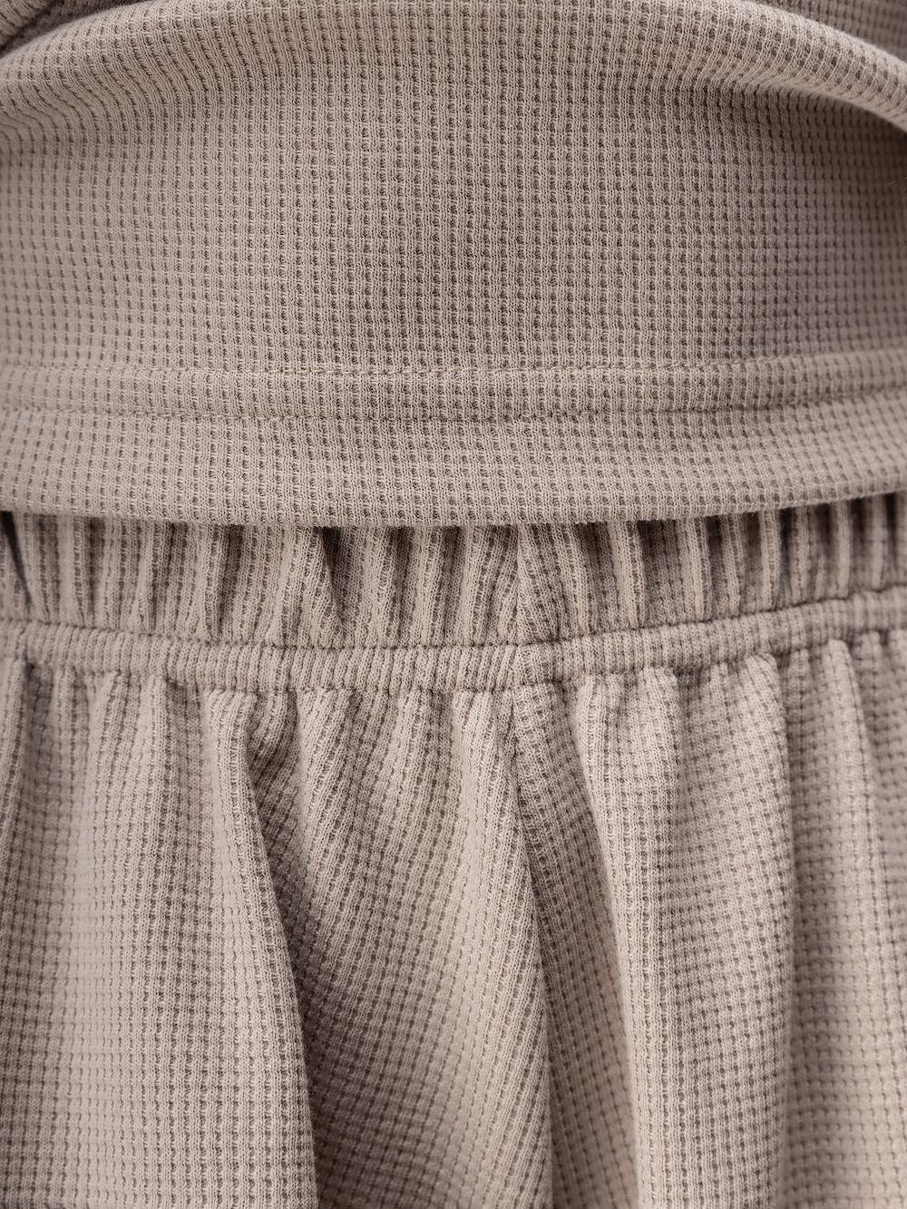 Костюм вафельный с шортами - юбкой - фото 7