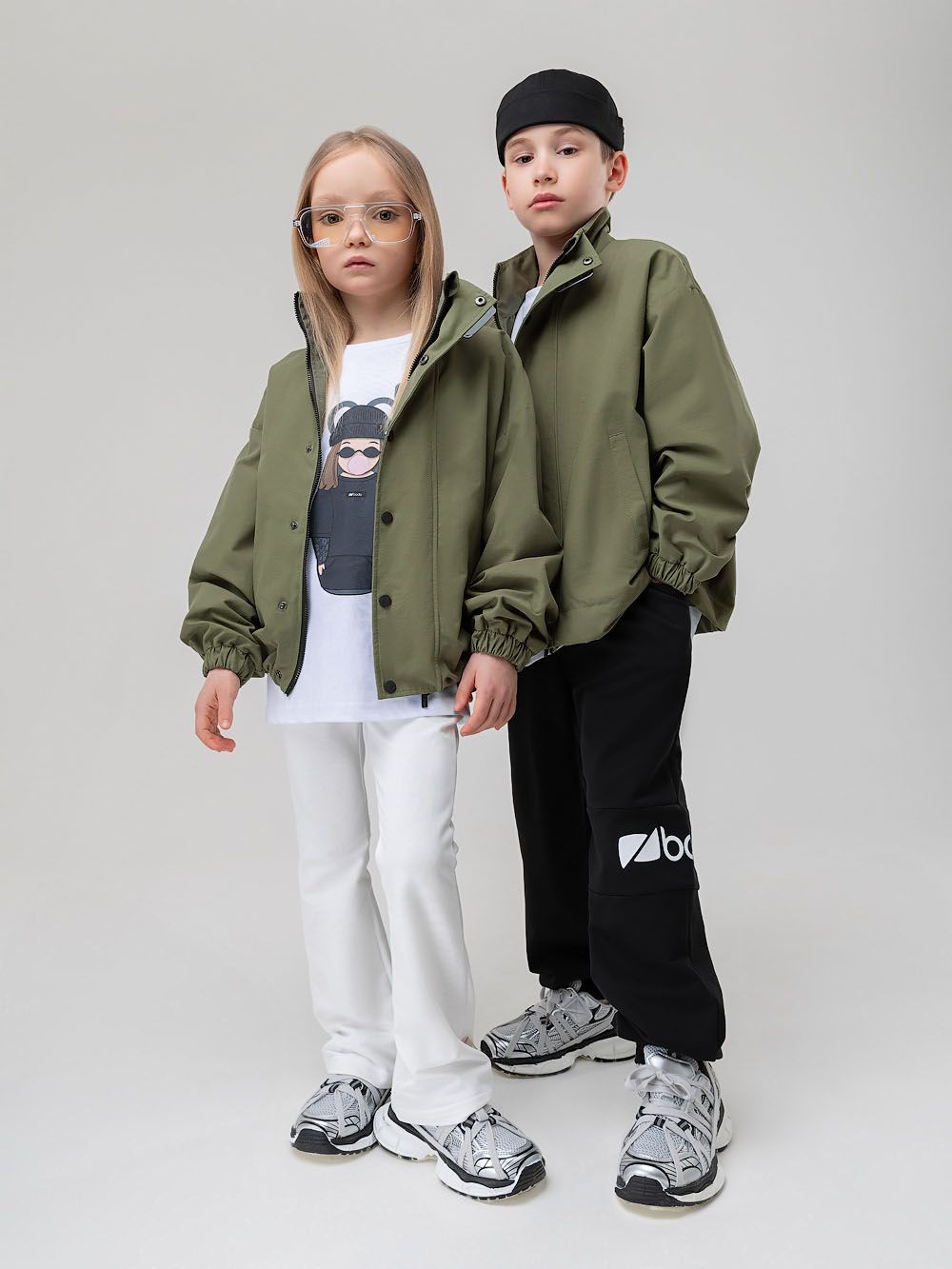 Ветровка с воротником стойкой - фото 3