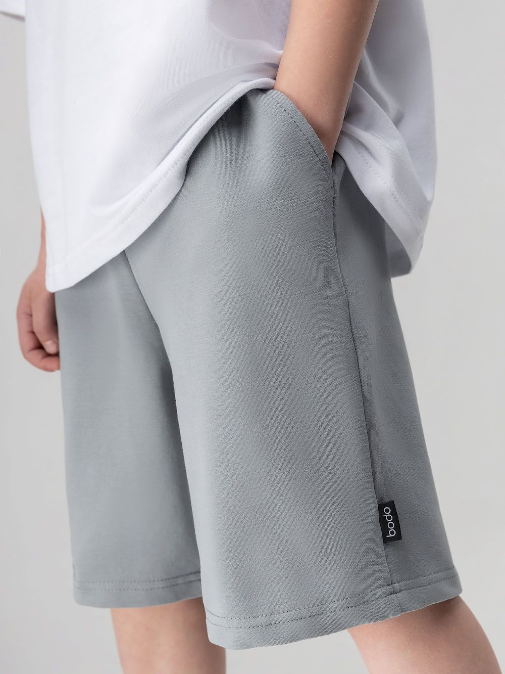 Шорты прямые с карманами - фото 5