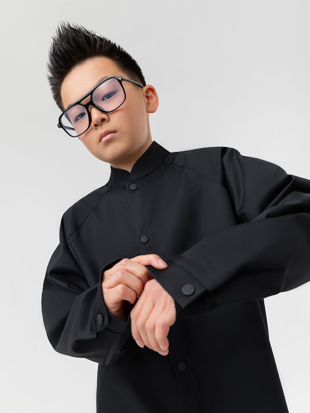 Костюм из ткани саржевого переплетения - фото 6