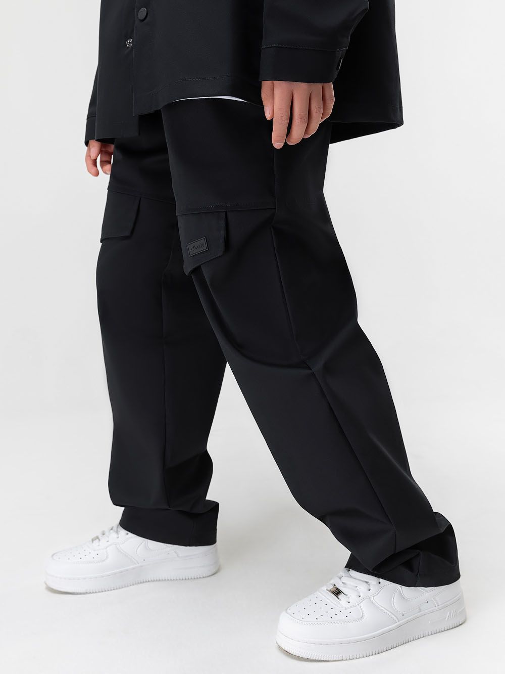 Костюм из ткани саржевого переплетения - фото 8