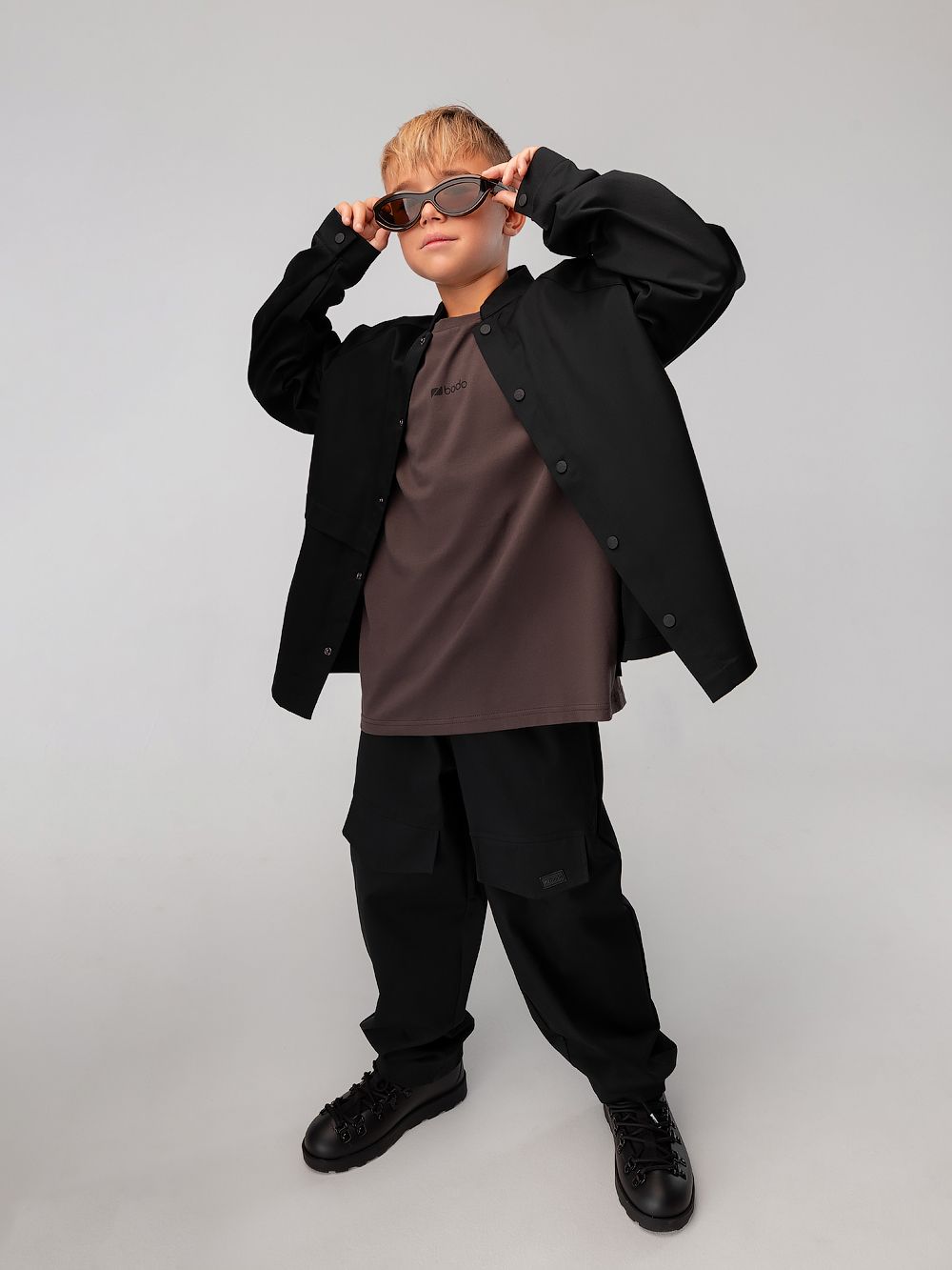 Костюм из ткани саржевого переплетения - фото 4