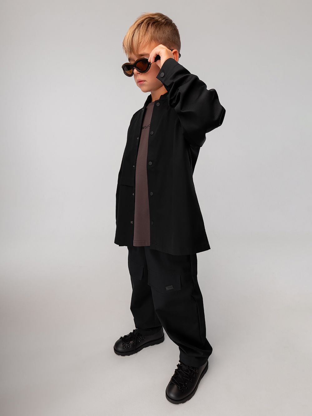 Костюм из ткани саржевого переплетения - фото 5