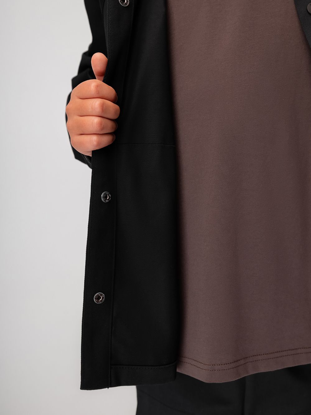 Костюм из ткани саржевого переплетения - фото 7