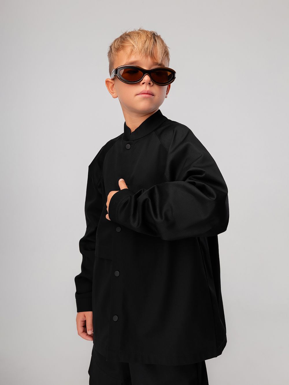 Костюм из ткани саржевого переплетения - фото 10