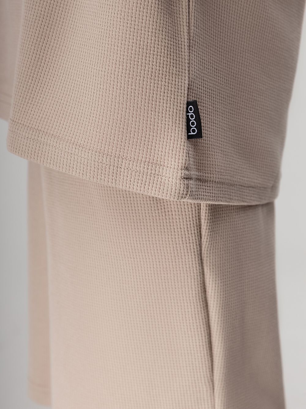 Костюм вафельный с шортами - фото 7