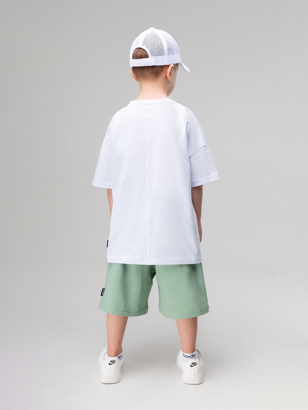 Шорты прямые с карманами - фото 7