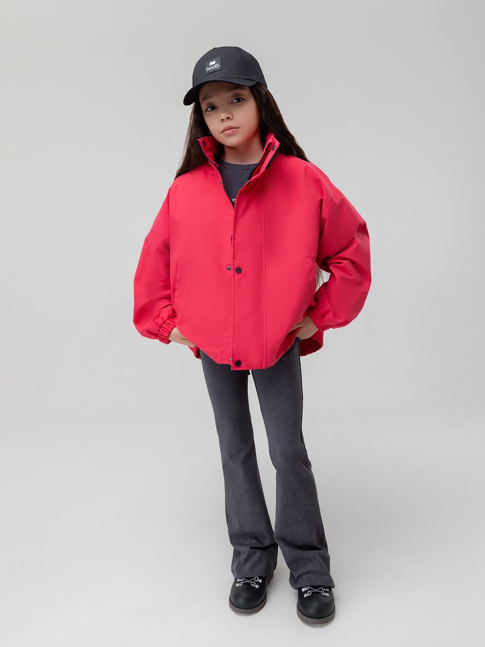 Ветровка с воротником стойкой - фото 3