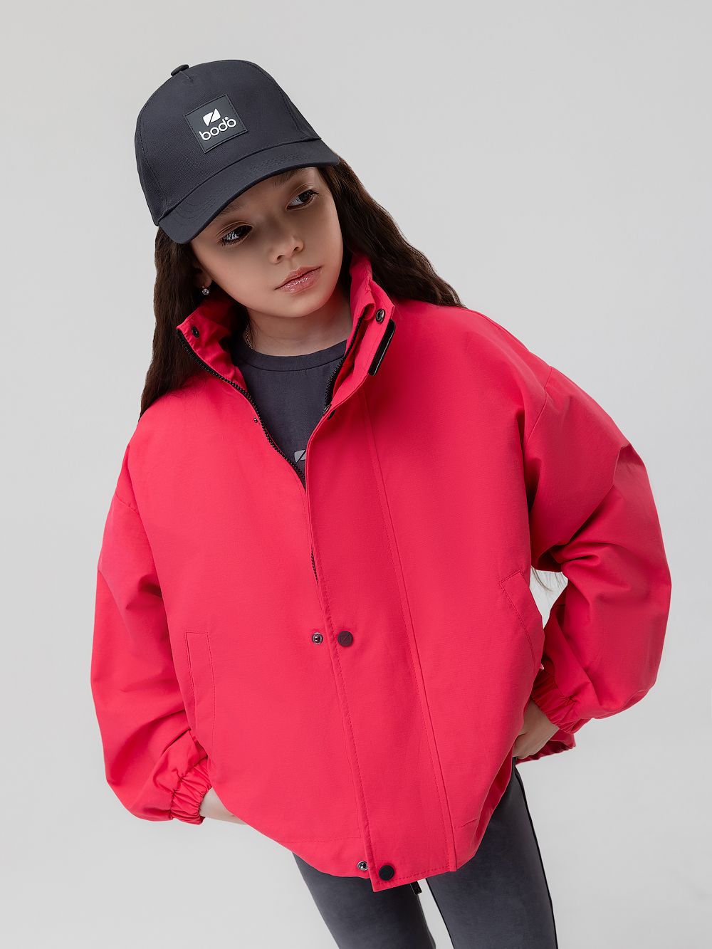 Ветровка с воротником стойкой - фото 2