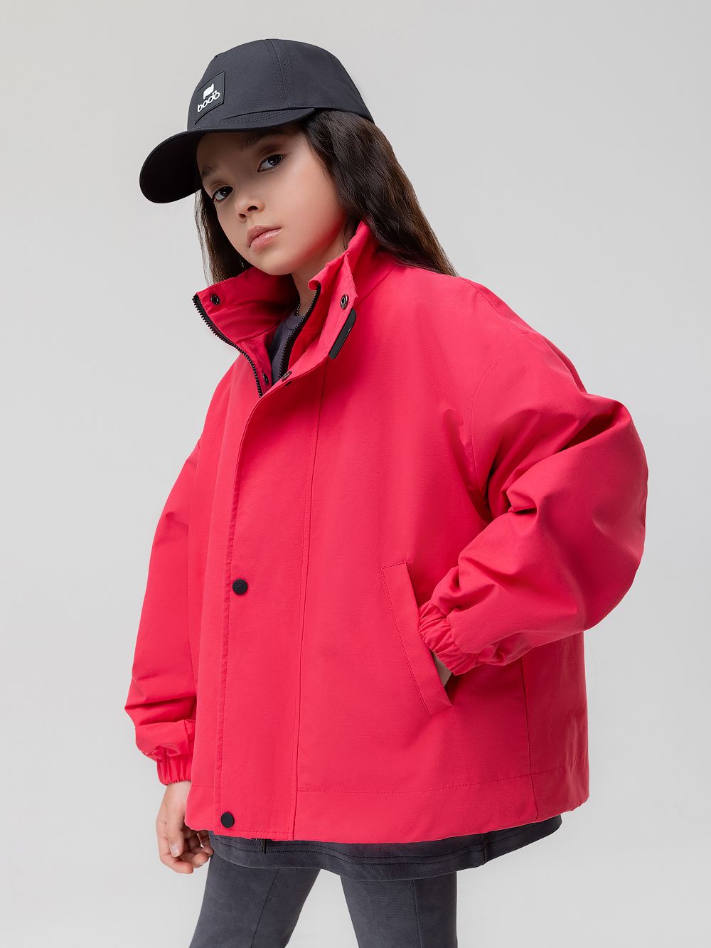 Ветровка с воротником стойкой - фото 1