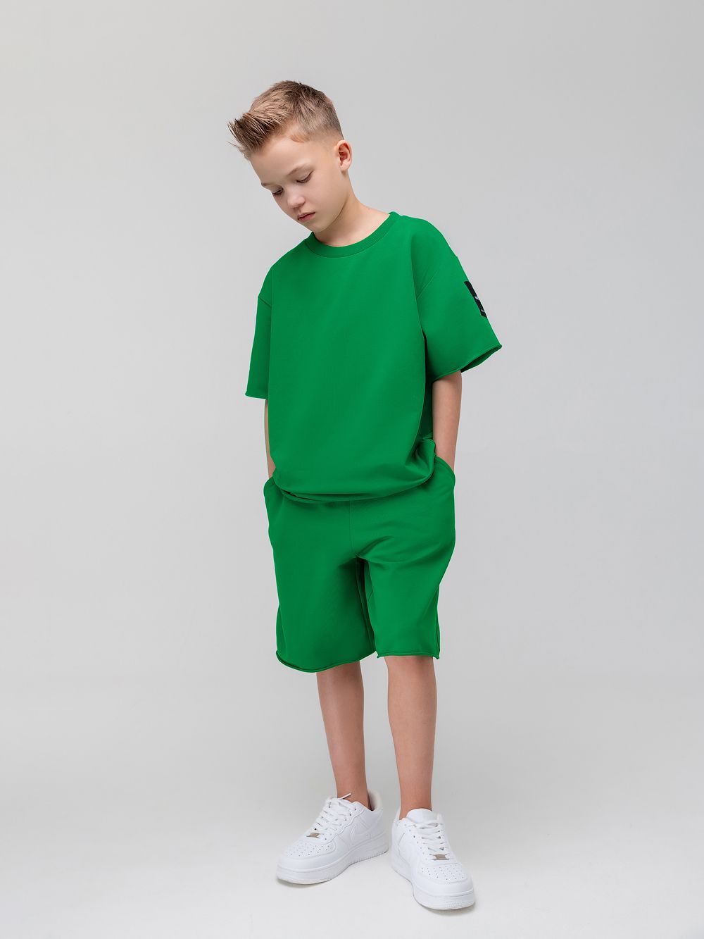 Костюм с необработанными краями - фото 3