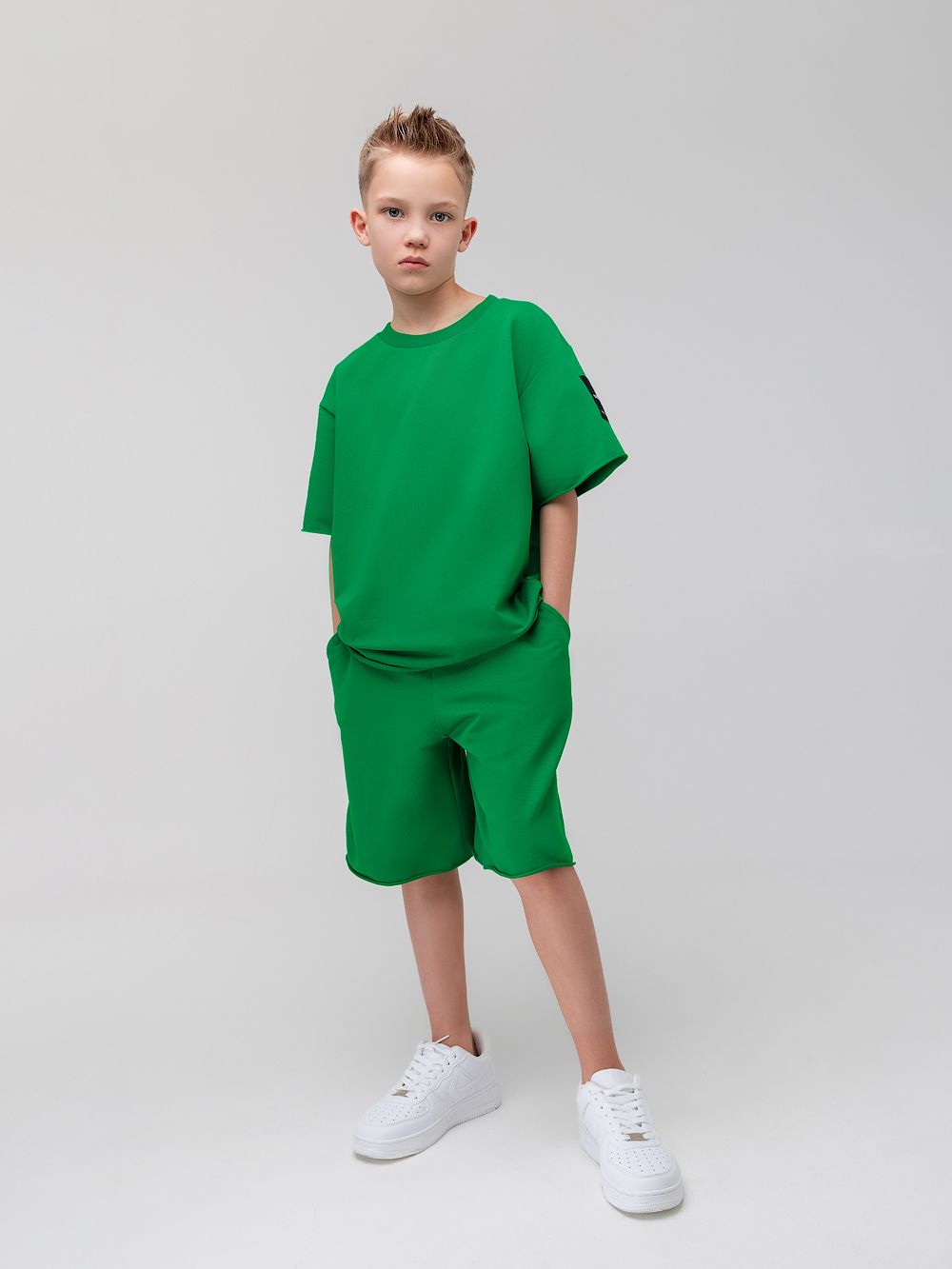 Костюм с необработанными краями - фото 5