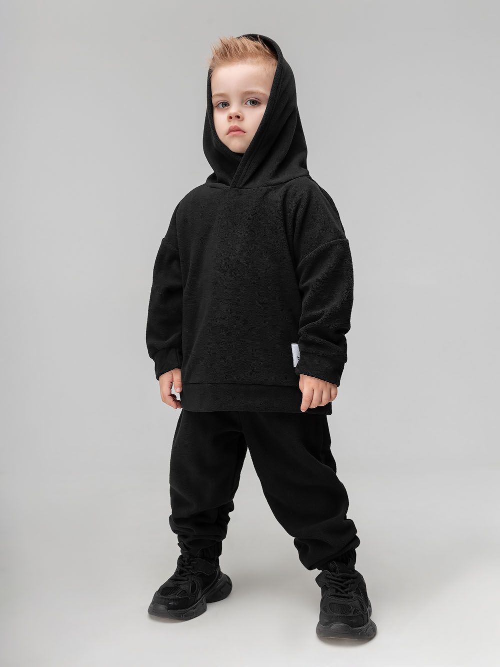 Костюм с худи флисовый - фото 2