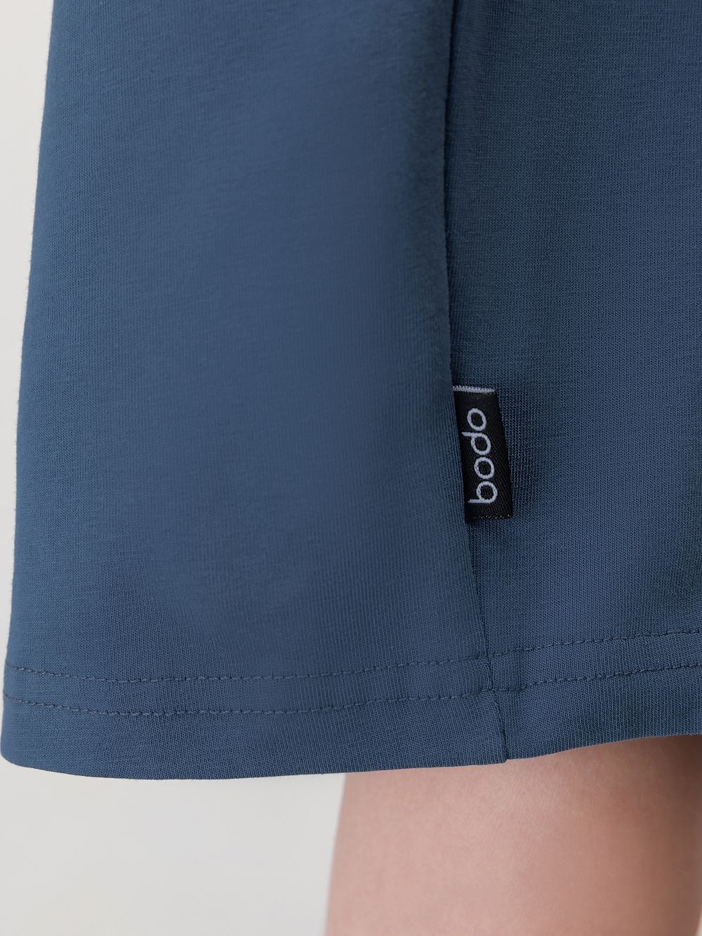 Костюм однотонный с шортами - фото 5