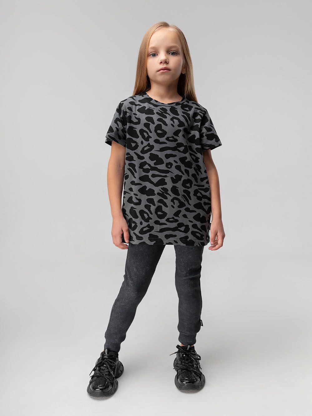 Леггинсы в рубчик - фото 1