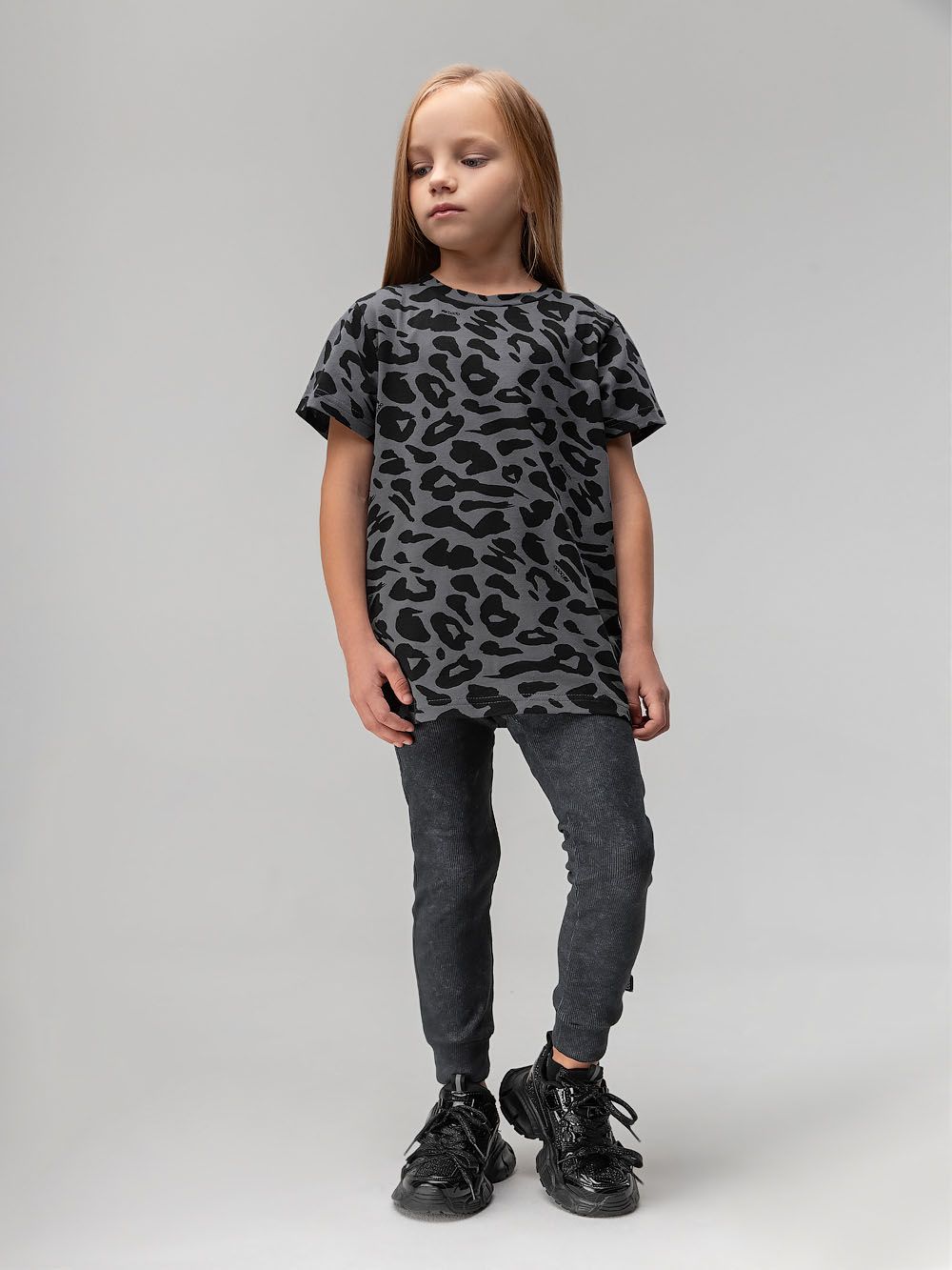 Леггинсы в рубчик - фото 2