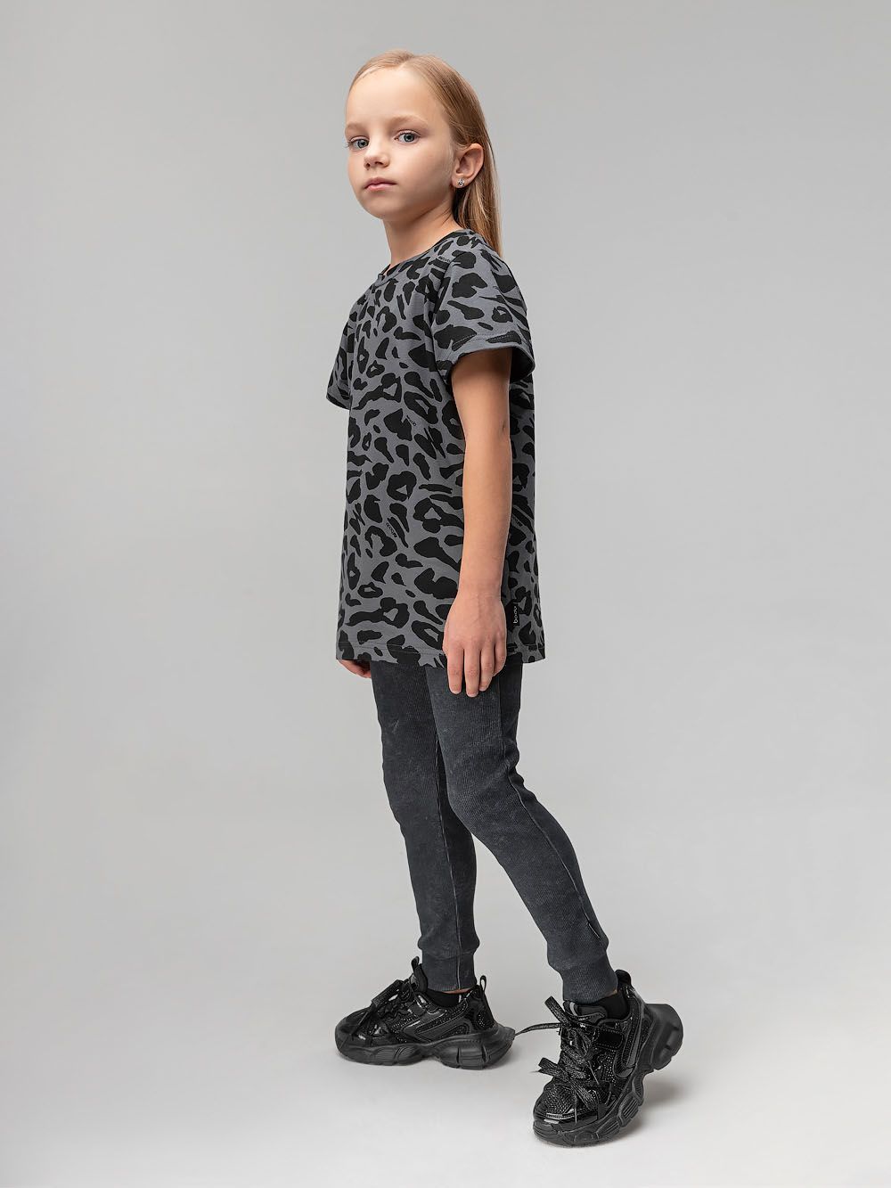 Леггинсы в рубчик - фото 3