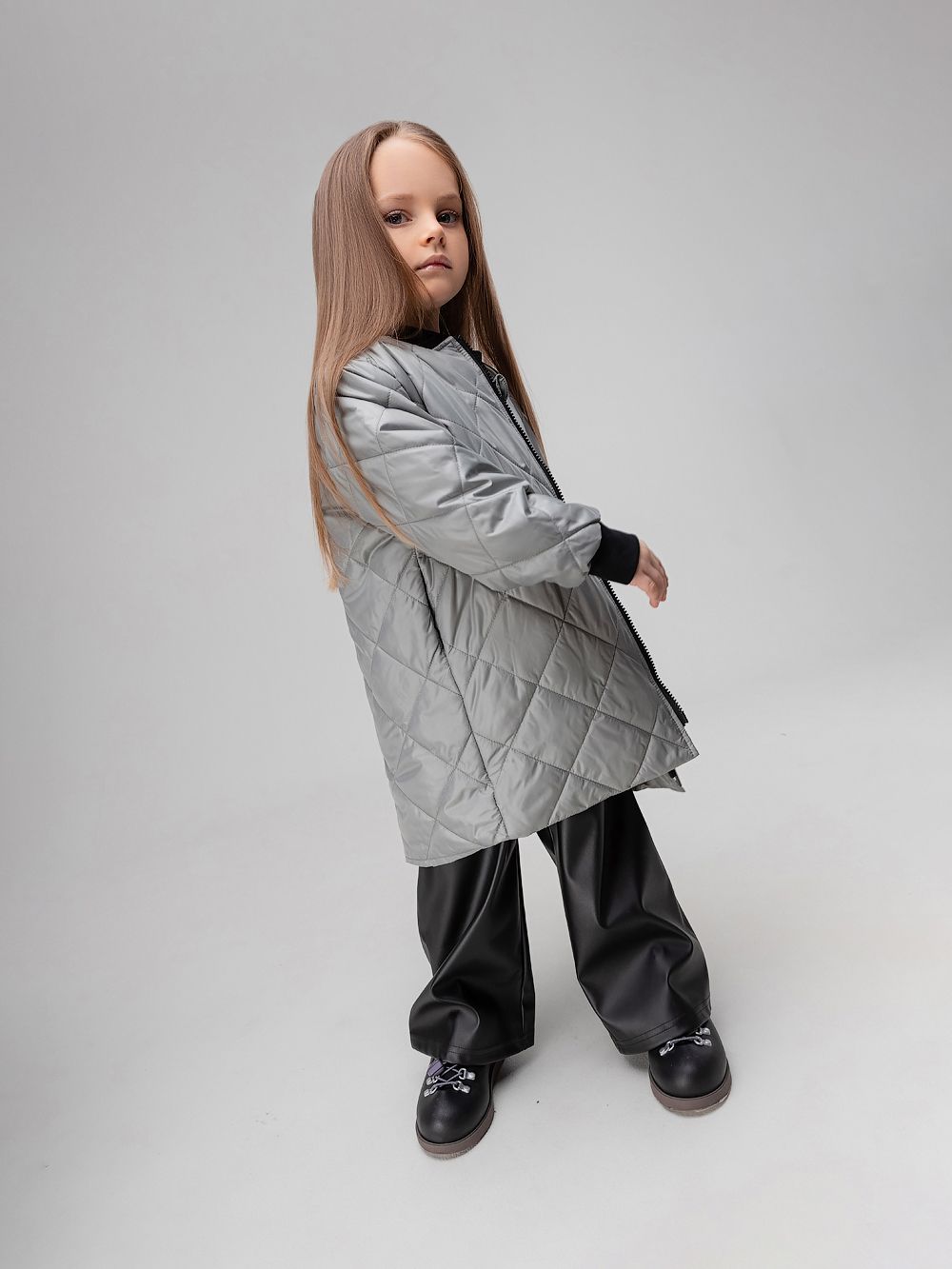 Стеганный бомбер - фото 3