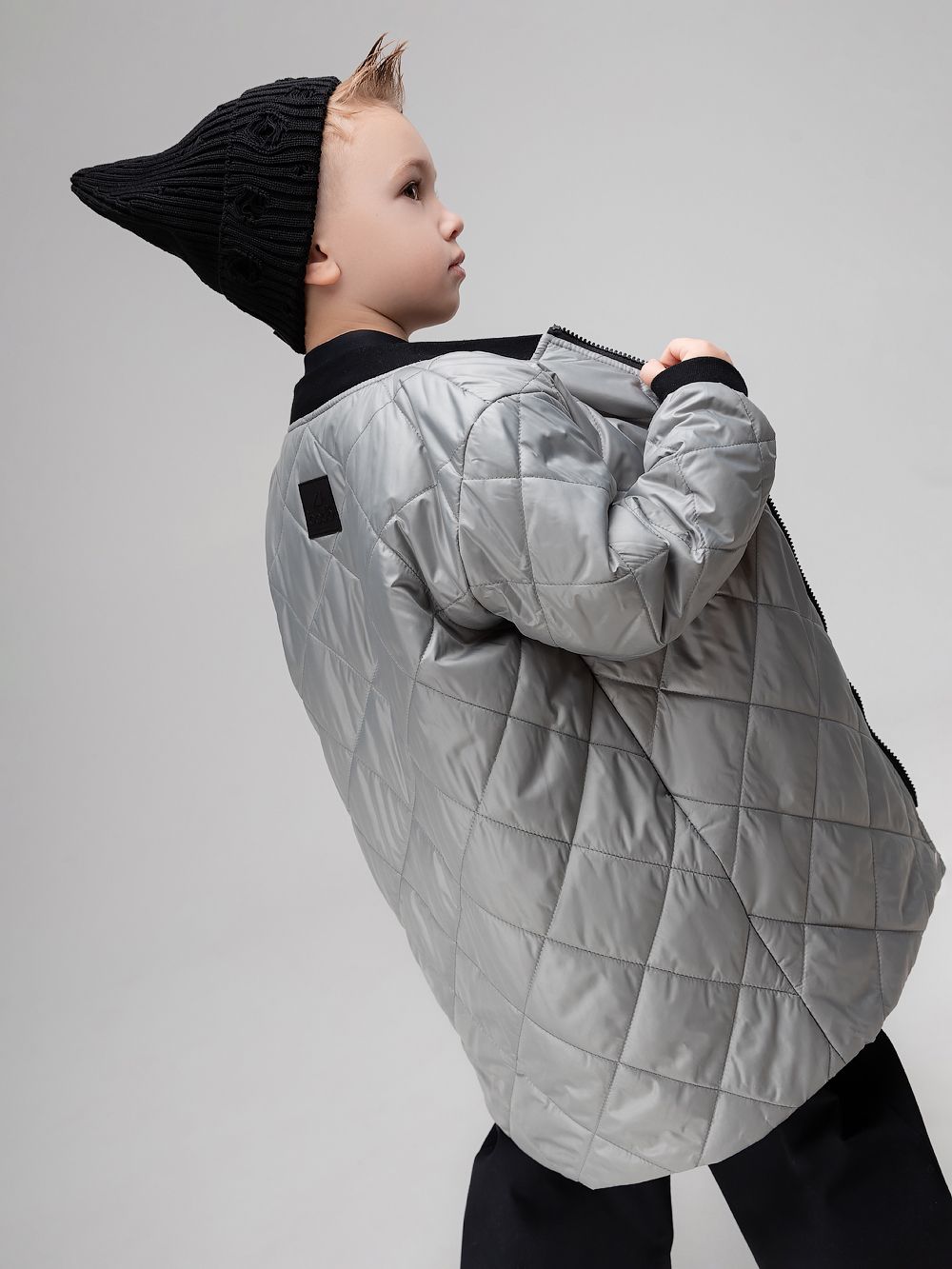 Стеганный бомбер - фото 10