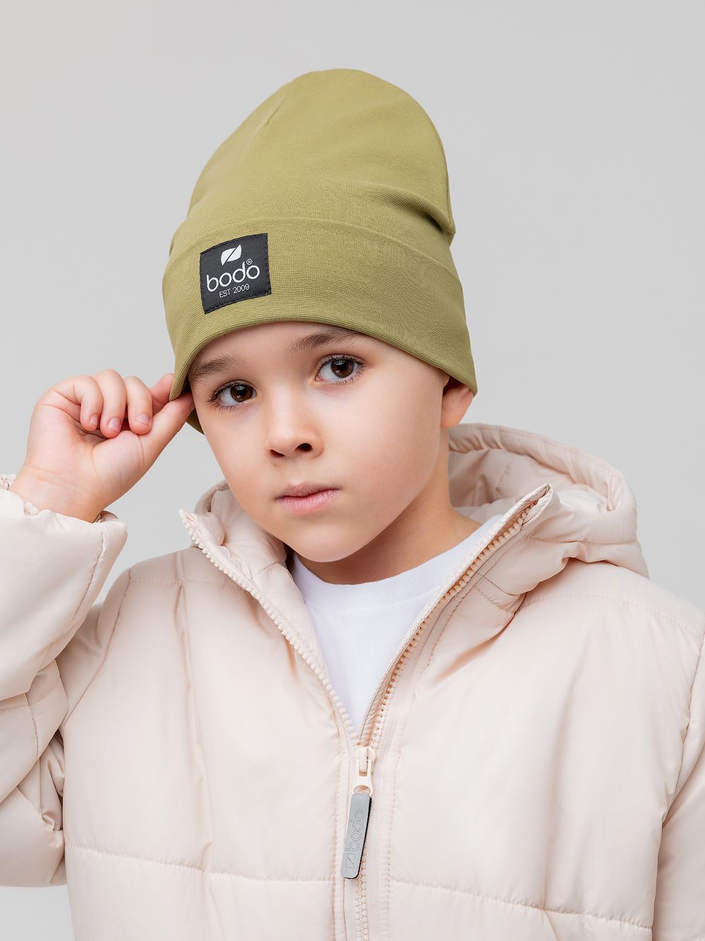 Шапка с отворотом - фото 1