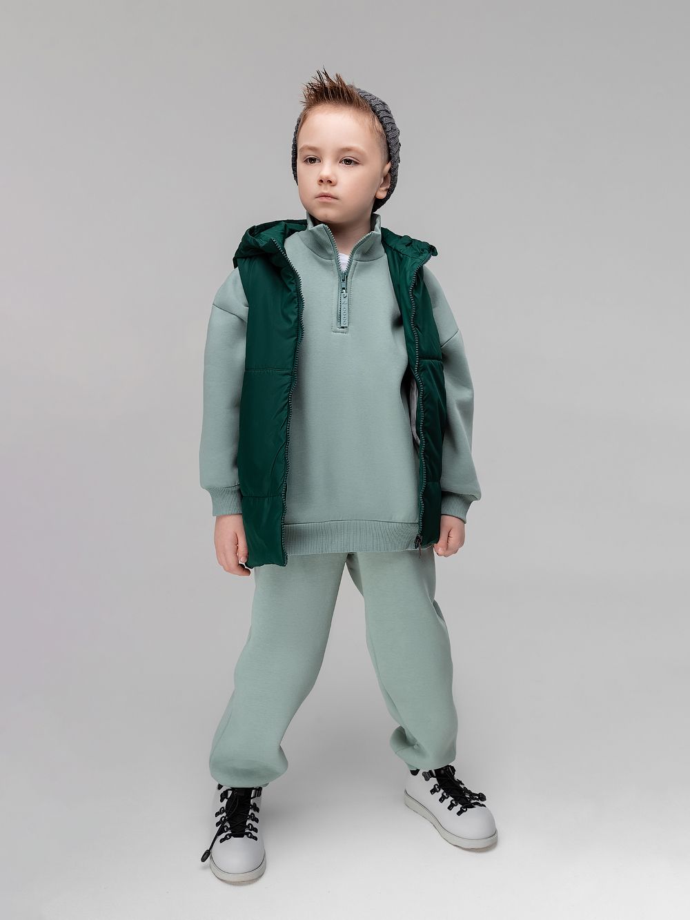 Жилет с удлиненной спинкой - фото 2