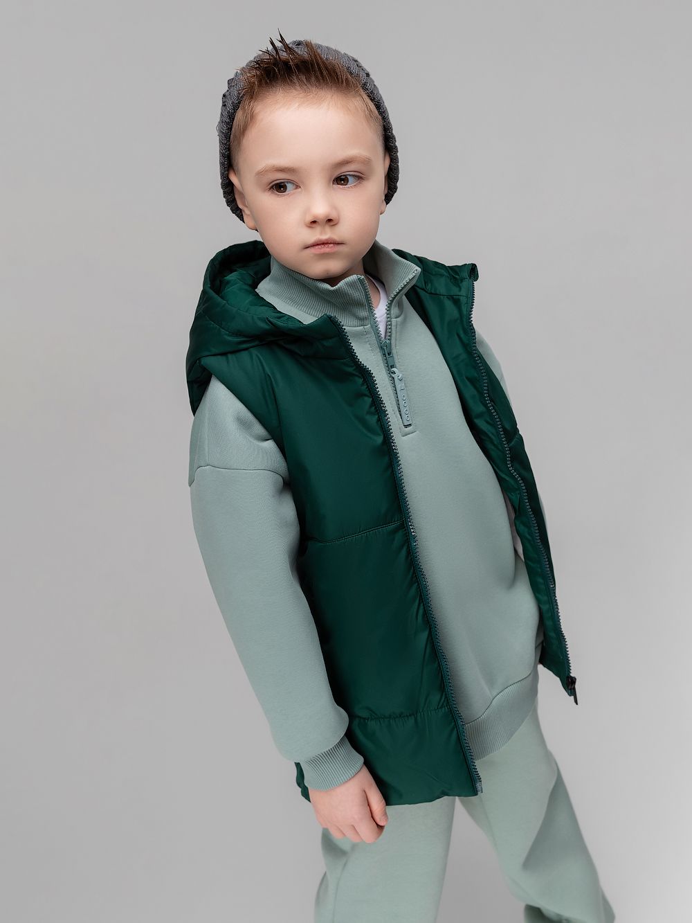 Жилет с удлиненной спинкой - фото 3